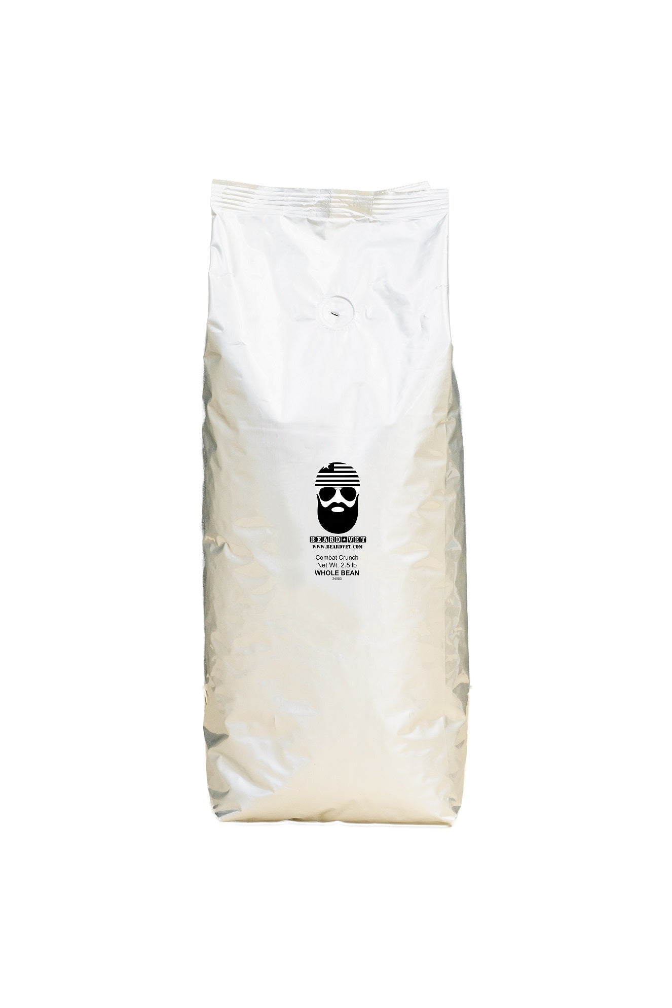 2.5 lb bag: Combat Crunch - WHOLE BEAN