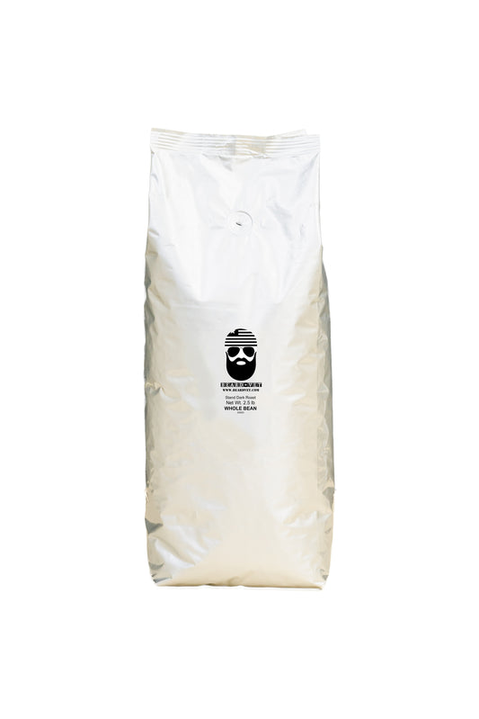 2.5 lb bag: Stand Dark Roast - WHOLE BEAN