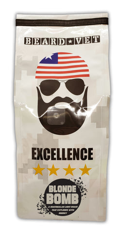 Beard Vet Excellence Coffee: Blonde Bomb - COARSE GROUNDING