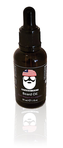 Beard Oil - Black Pepper & Lavender Scent