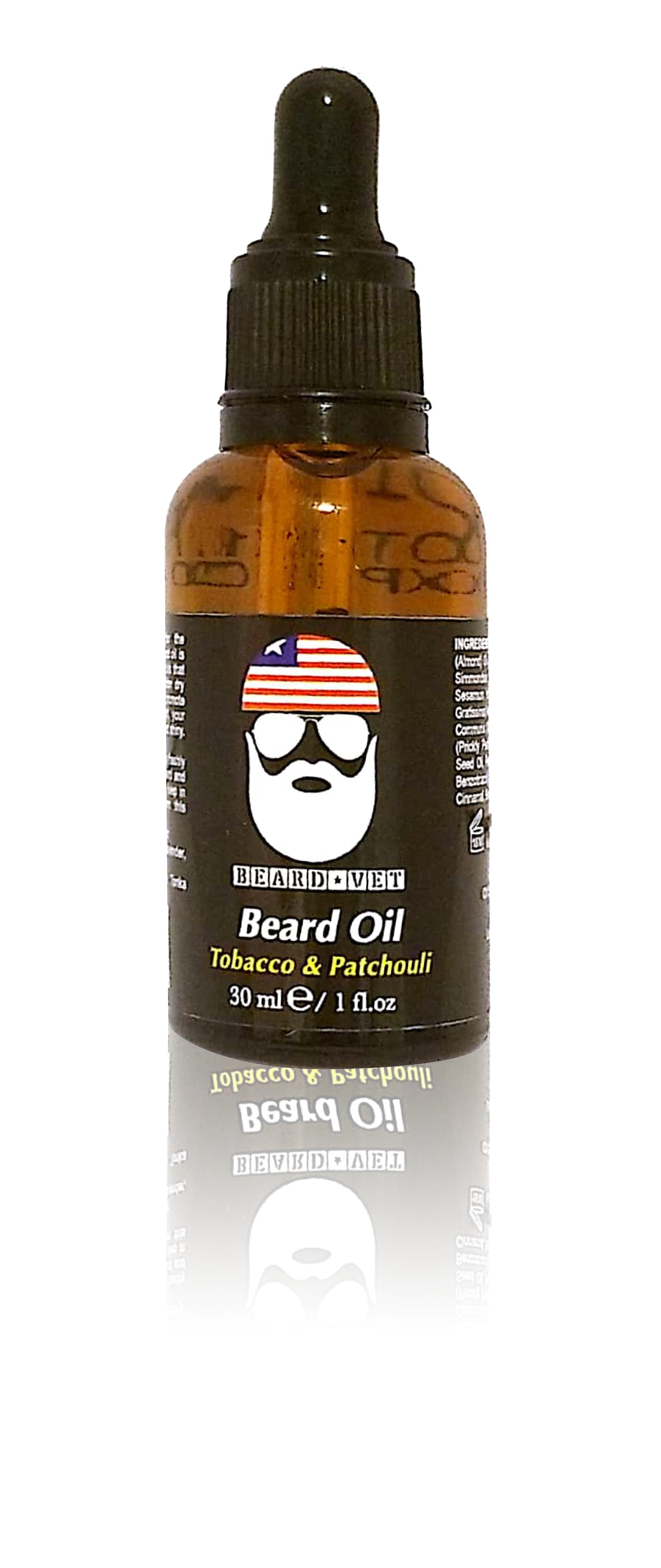 Beard Oil - Patchouli & Tobacco Scent